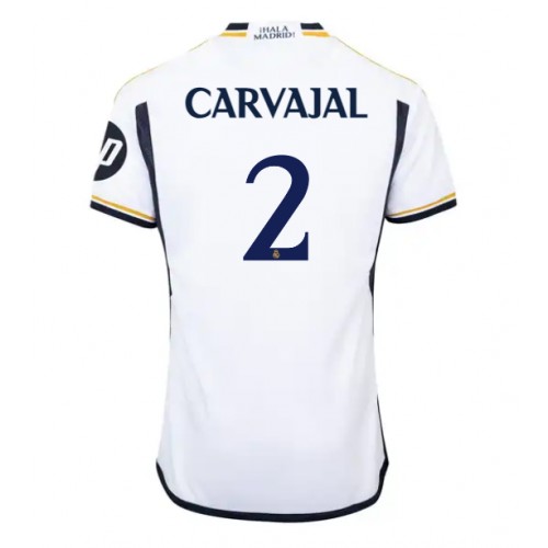 Dres Real Madrid Daniel Carvajal #2 Domaci 2023-24 Kratak Rukav